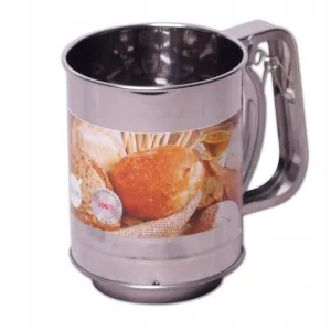 Sita tip cana profesionala, inox, actionare manuala, 10 x 13 cm