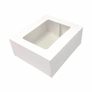 Cutie pentru prajituri cu fereastra, 31x22x6.5 cm