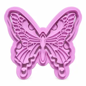 Decupator fluture din plastic, 9x10 cm