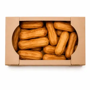 Coji pentru eclere, 200 g (termen 40 zile) 9cm