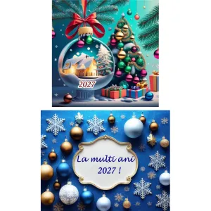 Imagine comestibila, La multi ani 2027!