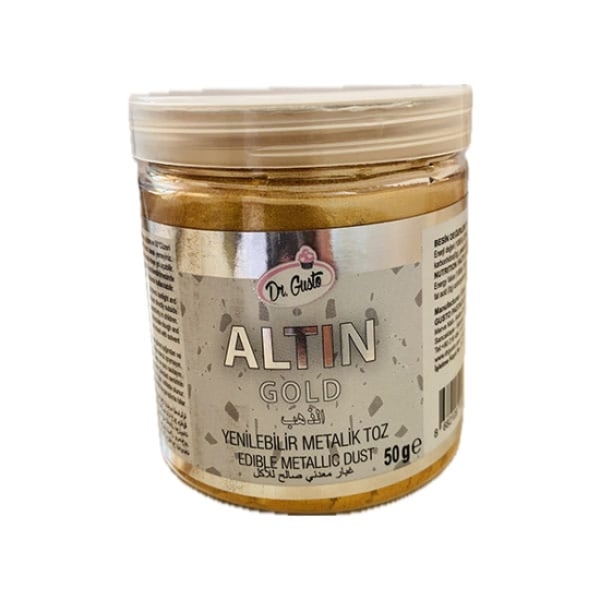 Colorant alimentar auriu metalizat, 50g Dr Gusto