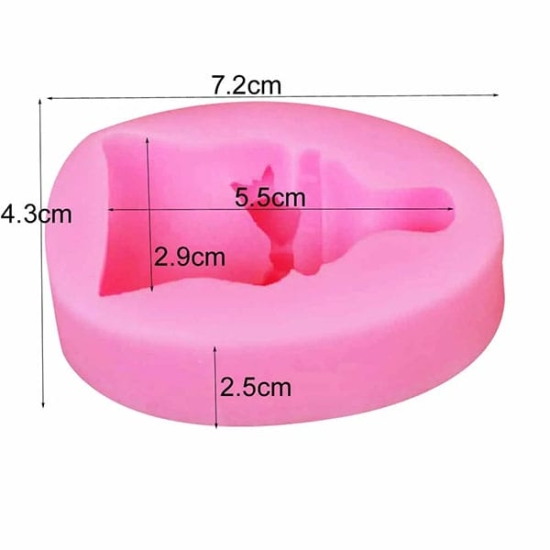 Forma din silicon, model Biberon