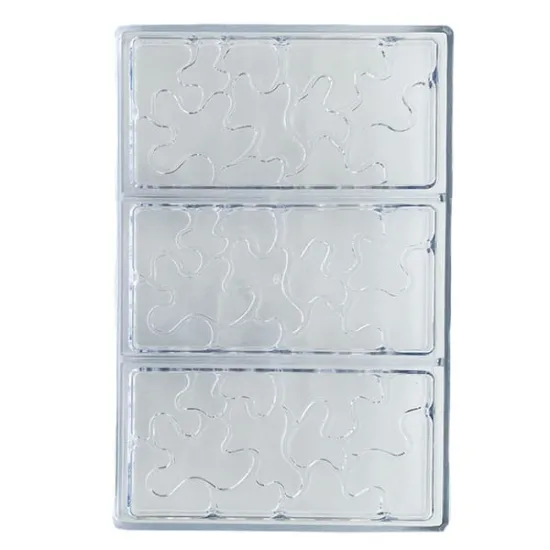 Forma policarbonat / Matrita ciocolata puzzle