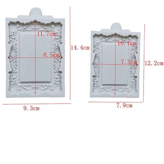 Forme din silicon, Rama foto
