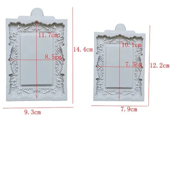Forme din silicon, Rama foto