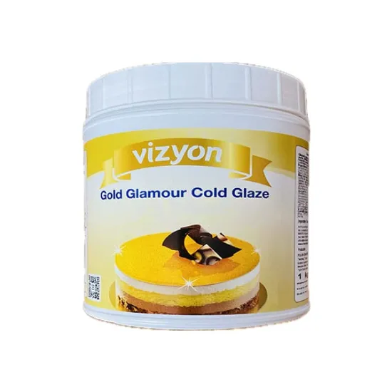Glazura la rece Glamour aurie , Vizyon 1kg