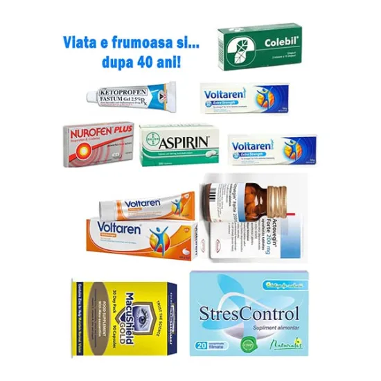 Imagine comestibila, colaj Pastile / Medicamente la 40 de ani