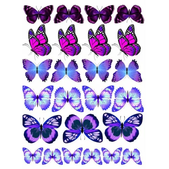 Imagine comestibila "Fluturi"