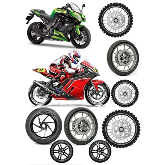 Imagine comestibila "Motocross / Motociclete"