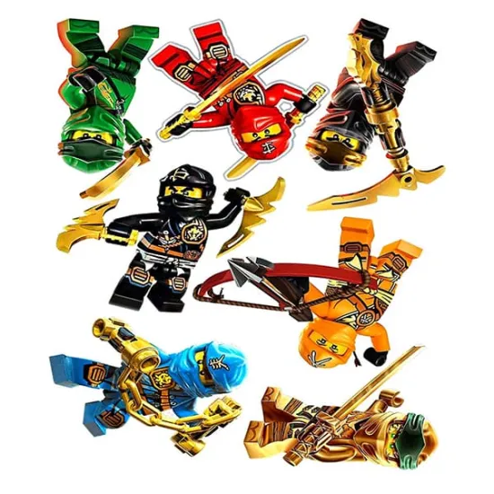 Imagine comestibila "Personaje Lego"