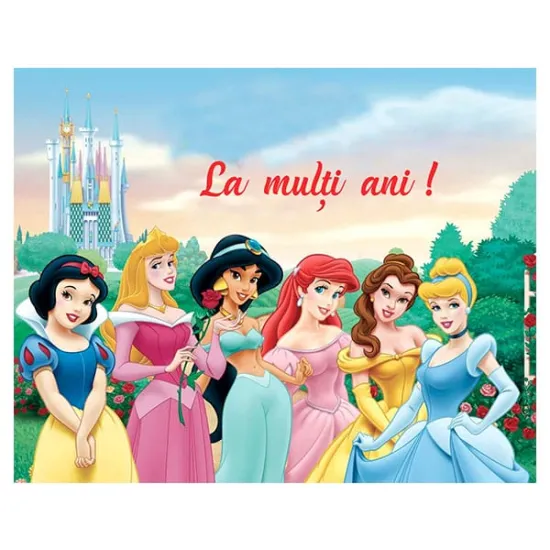 Imagine comestibila, "Printesele Disney"