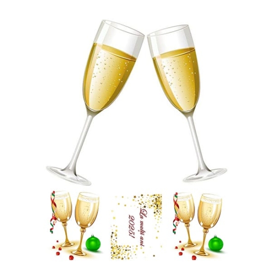 Imagine comestibila, Revelion 2025