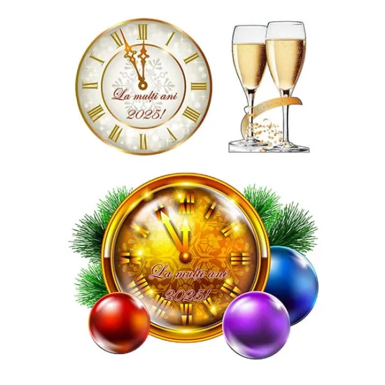 Imagine comestibila, Revelion 2025