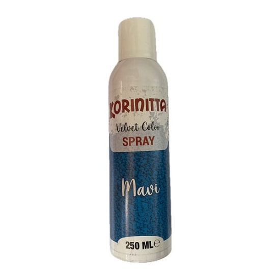 Spray alimentar catifea Spray 250 ML - velvet albastru, Korinitta