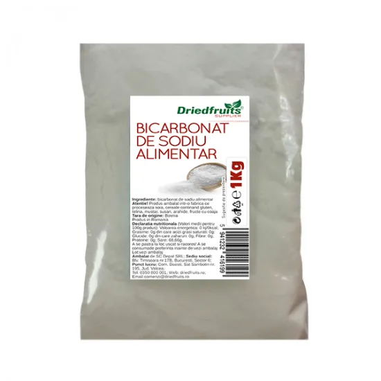 Bicarbonat de sodiu alimentar - 1kg