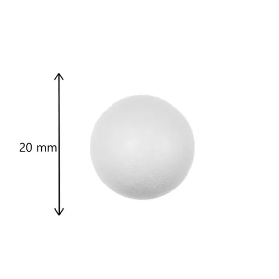 Bila polistiren Ø2.5cm 10/set