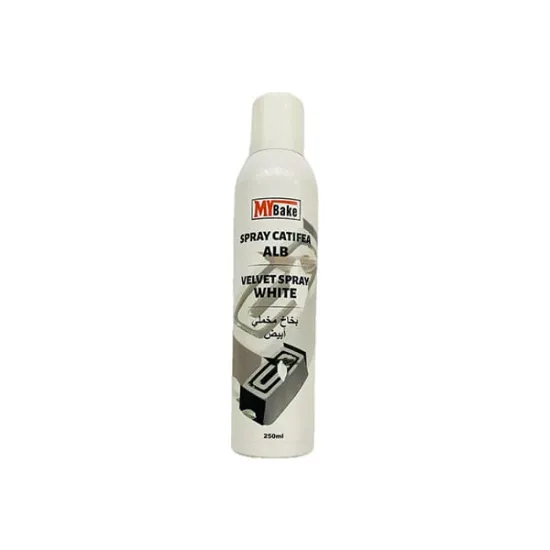 Colorant alimentar catifea Spray 250 ML - velvet alb, MyBake