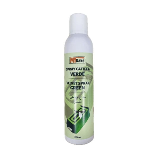 Colorant alimentar catifea Spray 250 ML - velvet verde, MyBake