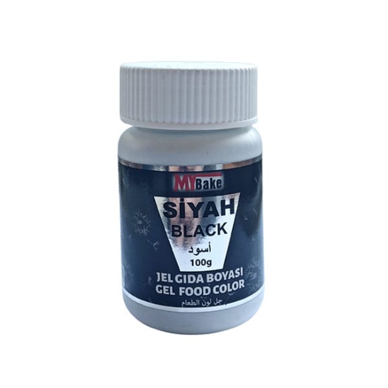 Colorant alimentar gel – concentrat 100g | NEGRU - MyBake