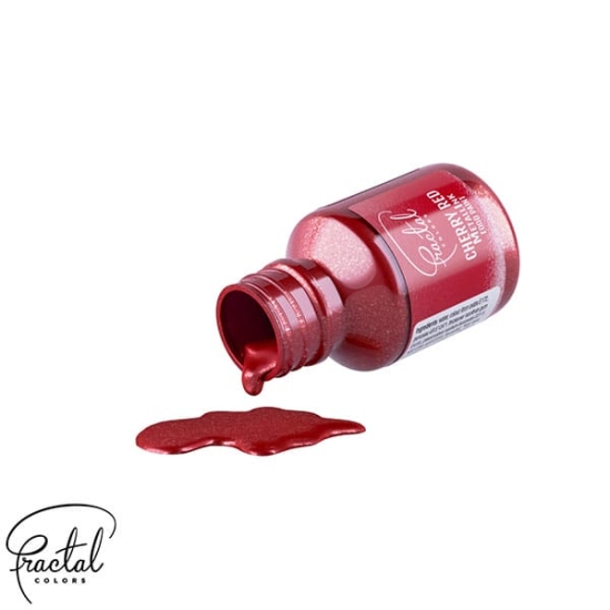 Colorant alimentar lichid metalizat Rosu cireasa 30g - Fractal