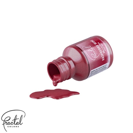Colorant alimentar lichid metalizat Rosu zmeura 30g - Fractal