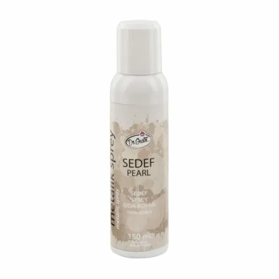 Colorant alimentar metalizat Spray 150 ML - sidef / perlat, Dr Gusto