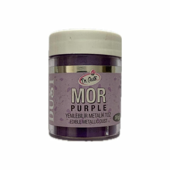 Colorant alimentar pudra metalizat mov, 10g Dr Gusto