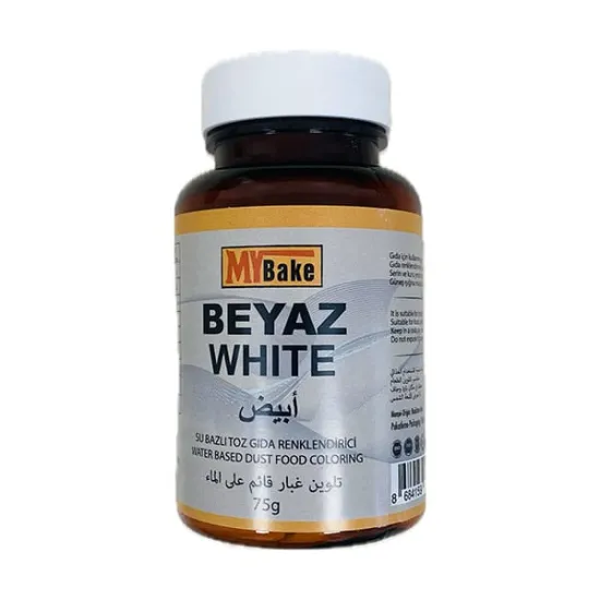 Colorant pudra liposolubil alb, 75g MyBake