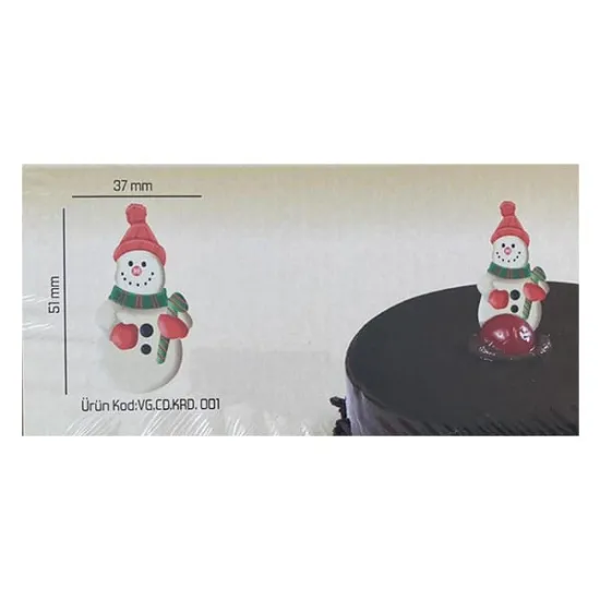 Decoratiuni din ciocolata, Om de zapada Korinitta