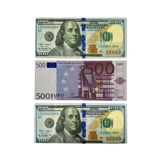 Decoratiuni din zahar – Bani EUR USD