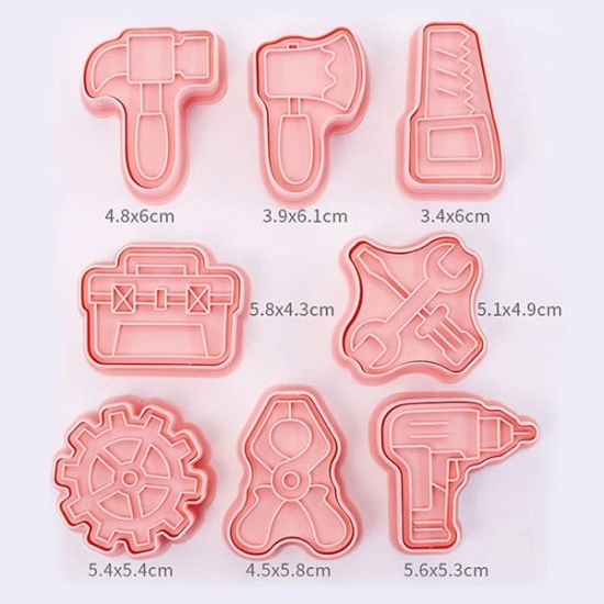 Decupatoare din plastic, model Scule mester