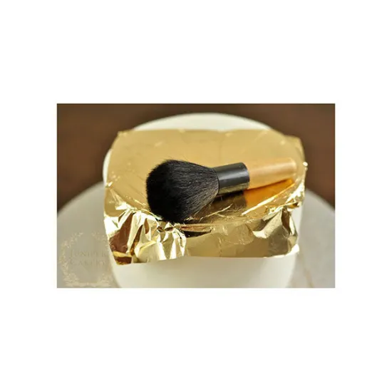 Foita de aur alimentar (23K) 8x8cm – 1 buc