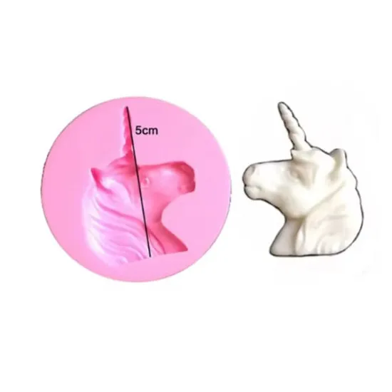 Forma din silicon, cap Unicorn