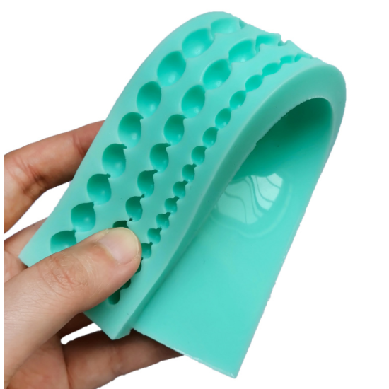 Mulaj din silicon, Perle 3 randuri