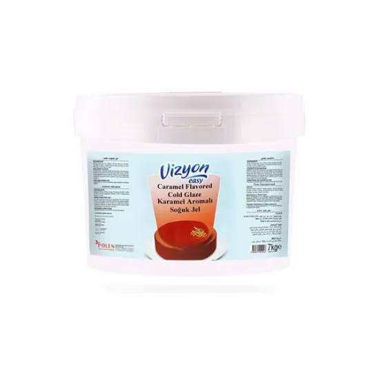 Glazura la rece cu aroma de Caramel, Vizyon easy 7 kg