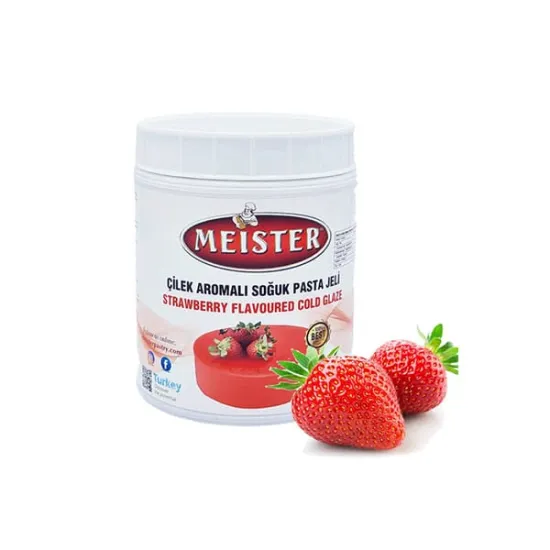 Glazura oglinda la rece cu aroma si culoare de Capsuni, 1kg Meister