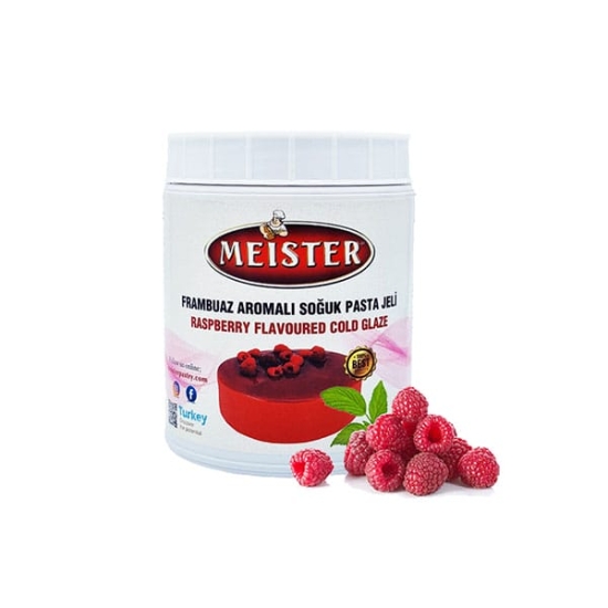 Glazura oglinda la rece cu aroma si culoare de Zmeura, 1kg Meister