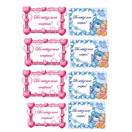 Imagine comestibila "Botez / Mot"