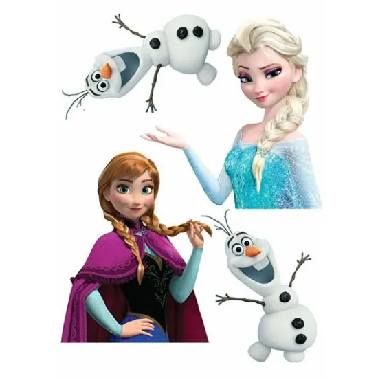 Imagine comestibila, colaj Frozen