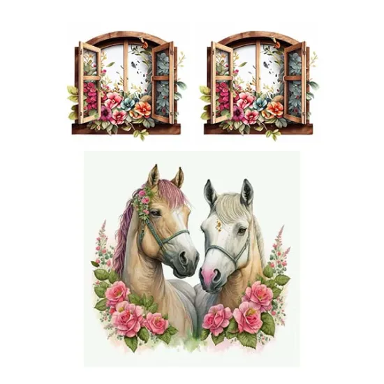 Imagine comestibila, Fereastra si Cai