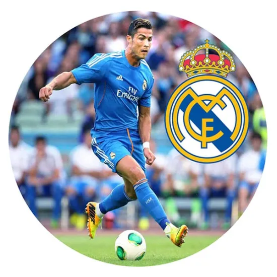 Imagine comestibila "Fotbal CR7"