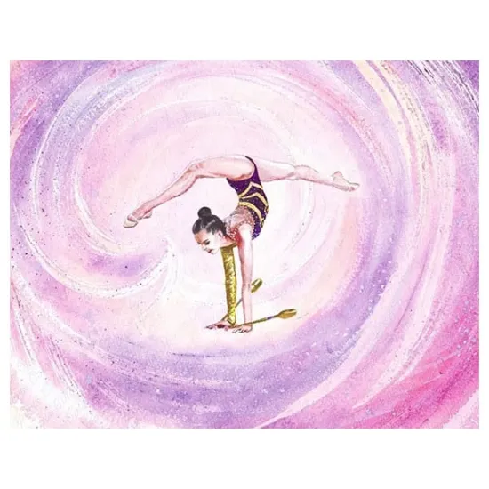 Imagine comestibila "Giamastica / Acrobatii"