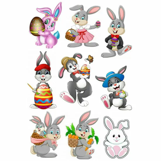 Imagine comestibila "Iepurasul de Paste"