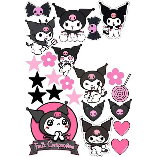 Imagine comestibila "Kuromi"