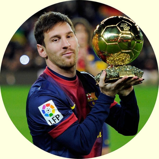 Imagine comestibila "Messi"