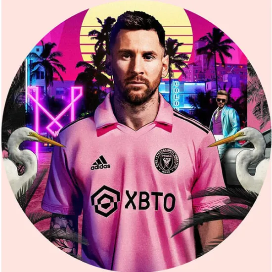 Imagine comestibila "Messi"