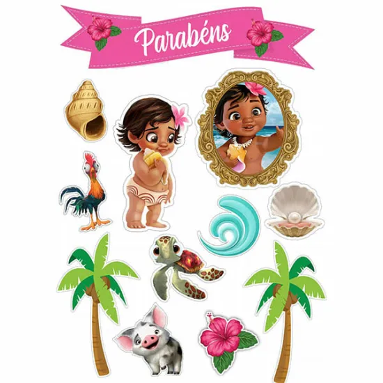 Imagine comestibila "Moana baby"