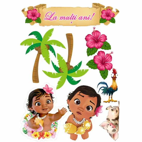 Imagine comestibila "Moana baby"