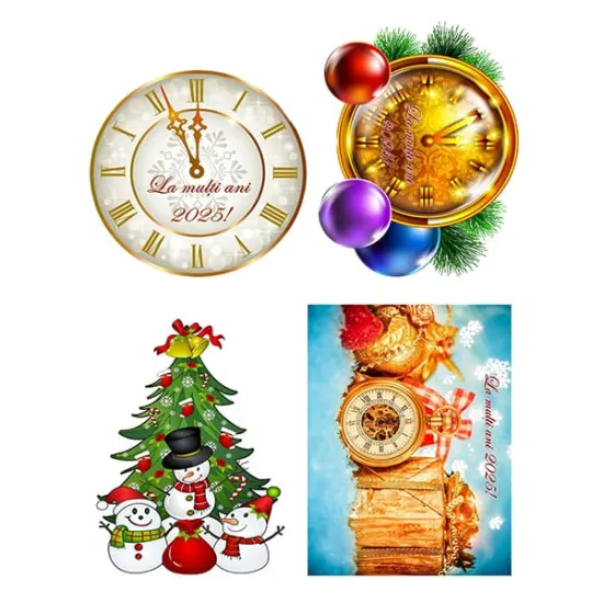 Imagine comestibila, Revelion 2025